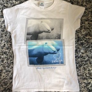 NWOT Beluga Whale Shirt.